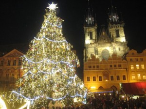 チェコのクリスマスツリー